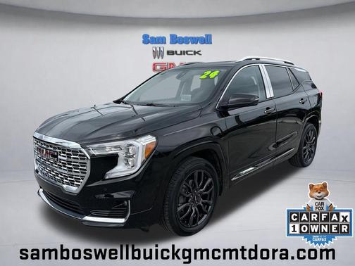 Ebony Twilight Metallic 2024 GMC Terrain Denali