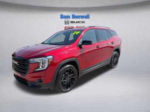 Volcanic Red Tintcoat 2024 GMC Terrain SLT