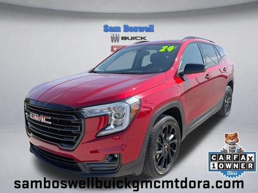 Volcanic Red Tintcoat 2024 GMC Terrain SLT