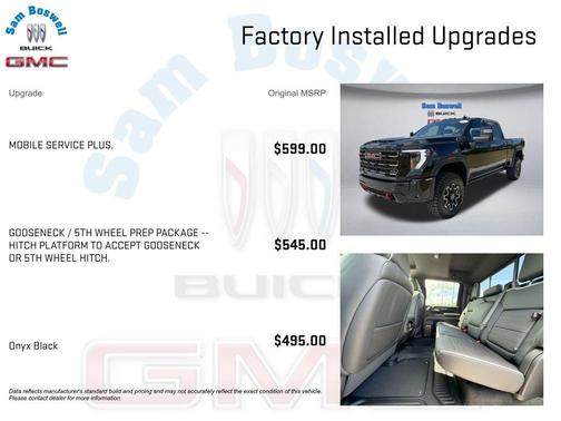 Onyx Black 2026 GMC Sierra 2500 AT4X
