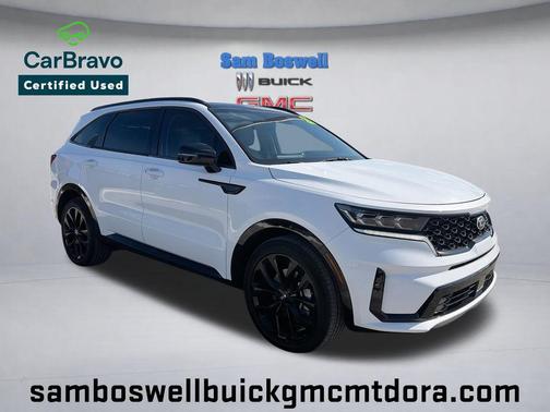 Glacial White Pearl 2021 Kia Sorento SX