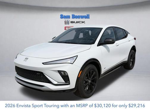 Summit White 2026 Buick Envista Sport Touring FWD