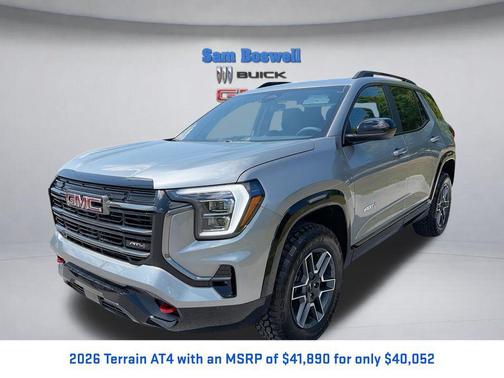 Sterling Metallic 2026 GMC Terrain AWD AT4