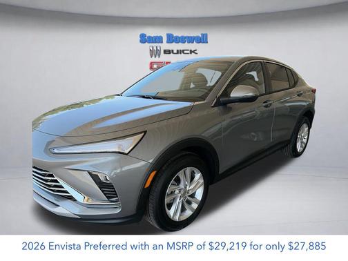 Moonstone Gray Metallic 2026 Buick Envista Preferred FWD