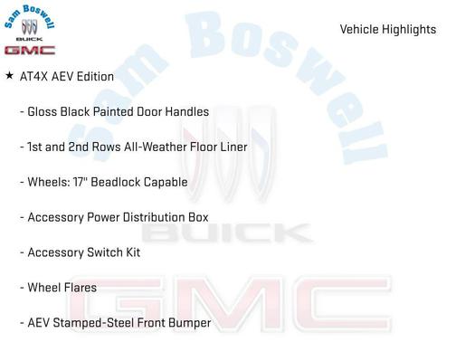 Onyx Black 2026 GMC Canyon AT4X