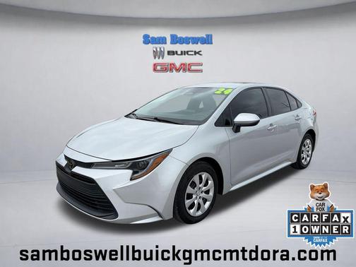 Classic Silver Metallic 2024 Toyota Corolla LE