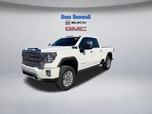 White Frost Tricoat 2022 GMC Sierra 2500 Denali