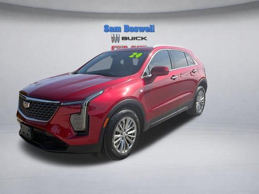 Radiant Red Tintcoat 2024 Cadillac XT4 Premium Luxury
