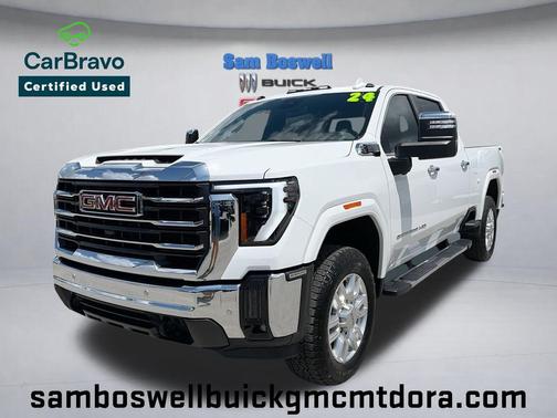 Summit White 2024 GMC Sierra 2500 SLT