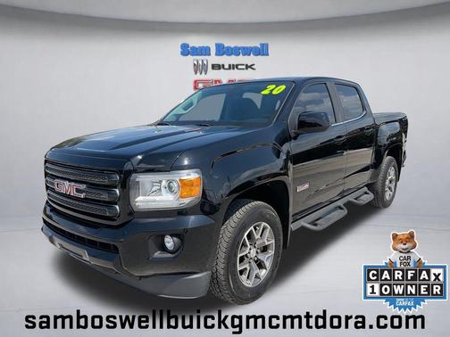 Onyx Black 2020 GMC Canyon All Terrain