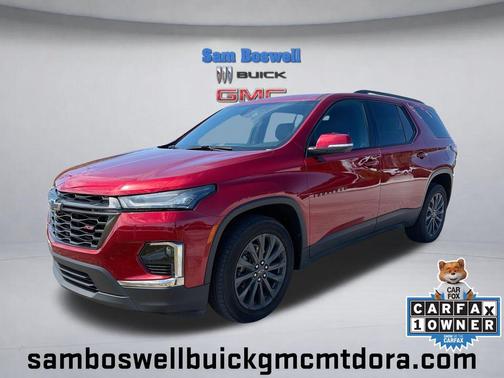 Radiant Red Tintcoat 2023 Chevrolet Traverse RS