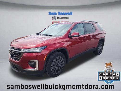 Radiant Red Tintcoat 2023 Chevrolet Traverse RS