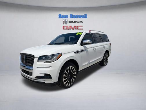 PRISTINE WHITE METALLIC 3C 2024 Lincoln Navigator Black Label