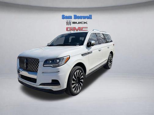 PRISTINE WHITE METALLIC 3C 2024 Lincoln Navigator Black Label