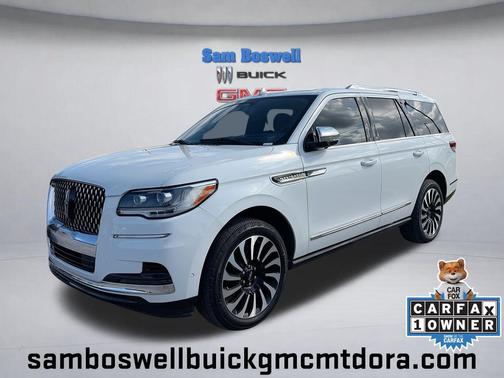 PRISTINE WHITE METALLIC 3C 2024 Lincoln Navigator Black Label