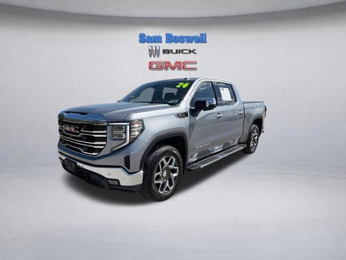 Sterling Metallic 2024 GMC Sierra 1500 SLT