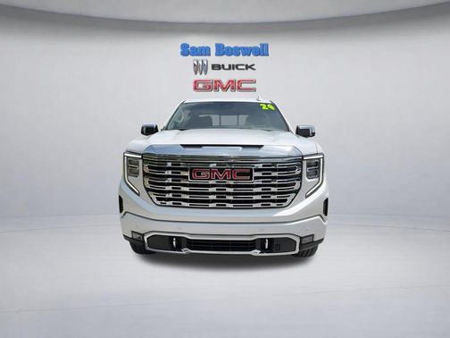 White Frost Tricoat 2024 GMC Sierra 1500 Denali