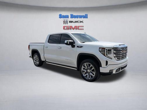 White Frost Tricoat 2024 GMC Sierra 1500 Denali