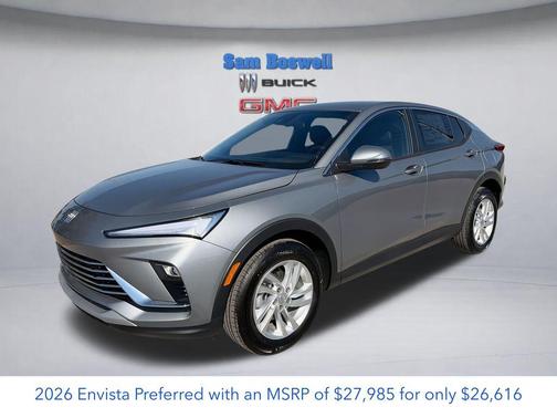 Moonstone Gray Metallic 2026 Buick Envista Preferred FWD