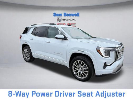 Glacier White Tricoat 2026 GMC Terrain Denali