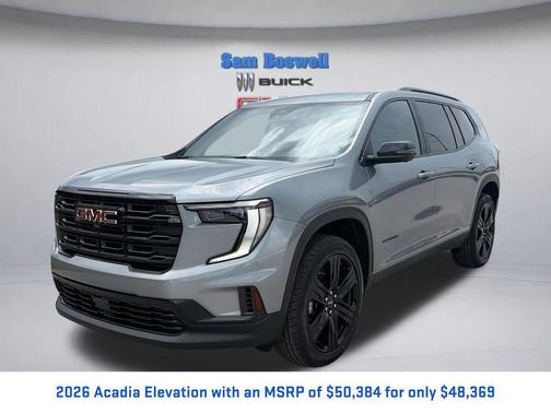 Sterling Metallic 2026 GMC Acadia Elevation FWD