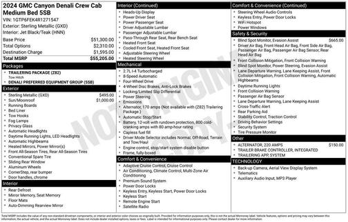 2024 GMC Canyon Denali