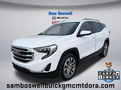 Summit White 2020 GMC Terrain SLT