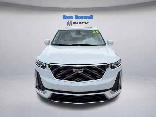 Crystal White Tricoat 2024 Cadillac XT6 Premium Luxury AWD