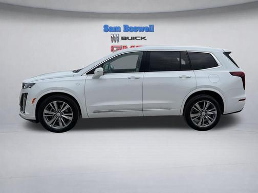 Crystal White Tricoat 2024 Cadillac XT6 Premium Luxury AWD