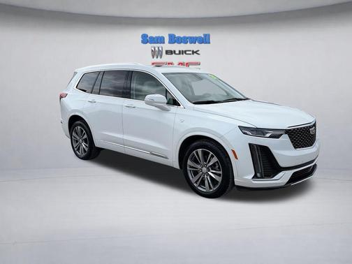 Crystal White Tricoat 2024 Cadillac XT6 Premium Luxury AWD