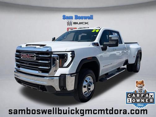 Summit White 2024 GMC Sierra 3500 SLT