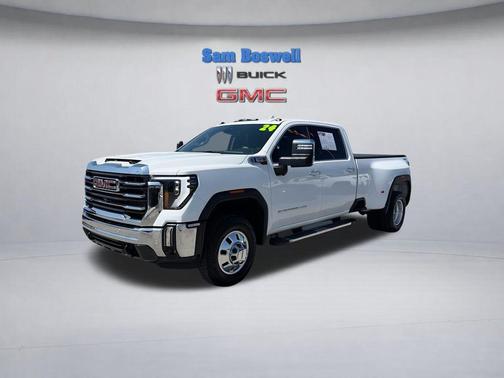 Summit White 2024 GMC Sierra 3500 SLT