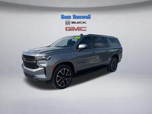 Satin Steel Metallic 2022 Chevrolet Suburban RST