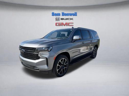 Satin Steel Metallic 2022 Chevrolet Suburban RST