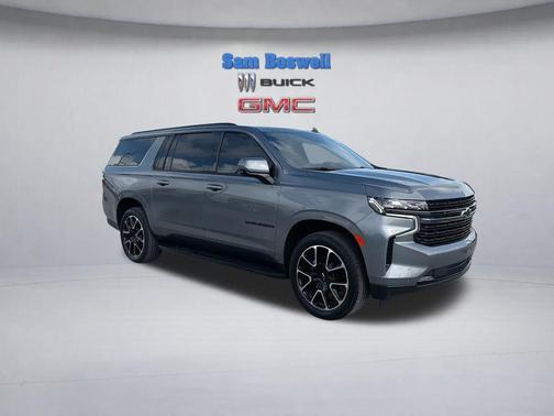 Satin Steel Metallic 2022 Chevrolet Suburban RST