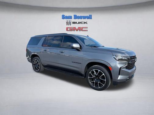 Satin Steel Metallic 2022 Chevrolet Suburban RST