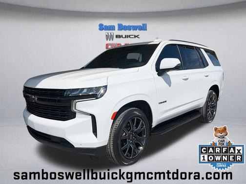Summit White 2023 Chevrolet Tahoe 4WD RST