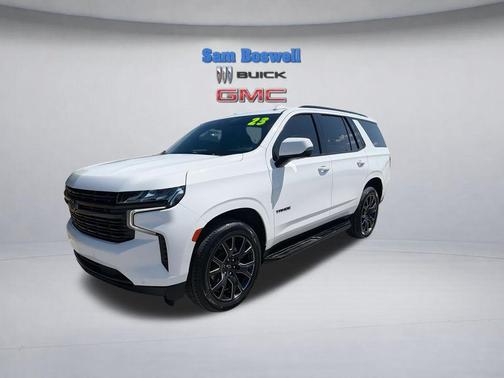 Summit White 2023 Chevrolet Tahoe 4WD RST