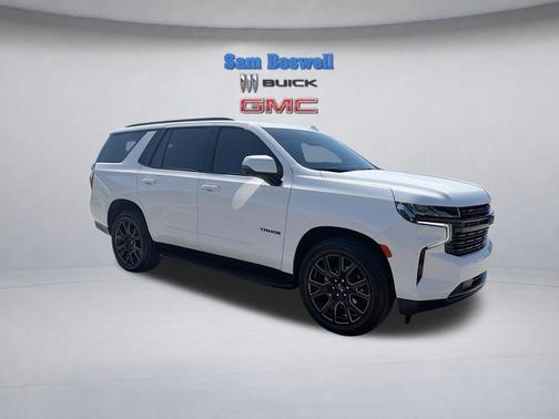 Summit White 2023 Chevrolet Tahoe 4WD RST