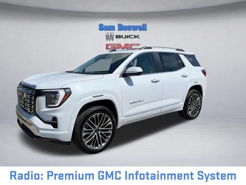 Glacier White Tricoat 2026 GMC Terrain Denali