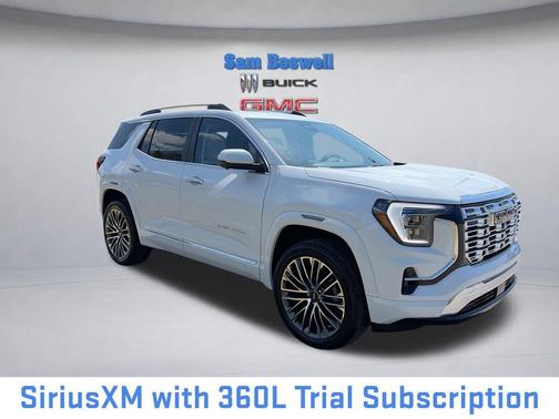 Glacier White Tricoat 2026 GMC Terrain Denali