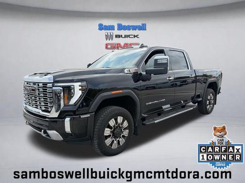 Onyx Black 2024 GMC Sierra 2500 Denali