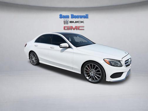 Polar White 2016 Mercedes-Benz C-Class Sport