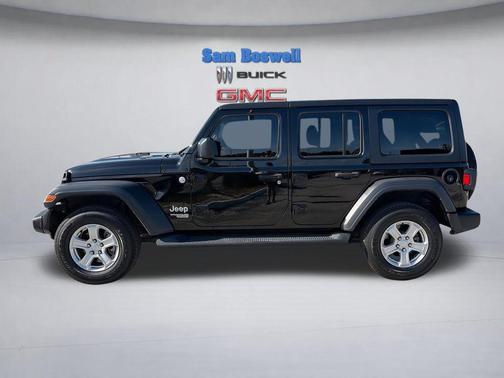 Black Clearcoat 2019 Jeep Wrangler Unlimited Sport
