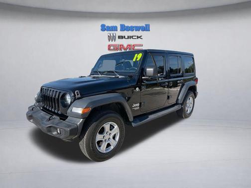 Black Clearcoat 2019 Jeep Wrangler Unlimited Sport