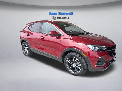 Chili Red Metallic 2021 Buick Encore GX Essence