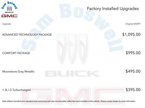 Moonstone Gray Metallic 2026 Buick Encore GX Preferred