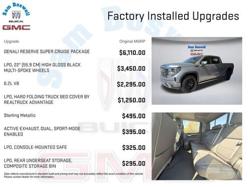 Sterling Metallic 2026 GMC Sierra 1500 Denali