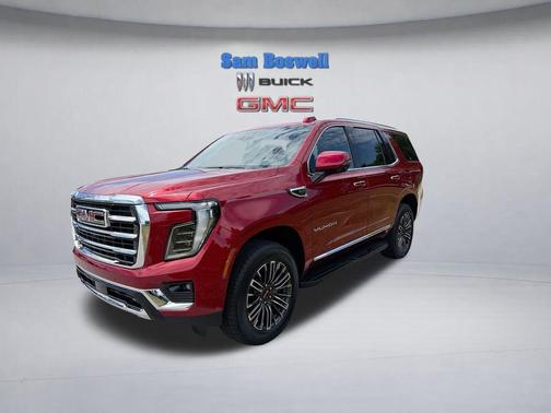Volcanic Red Tintcoat 2026 GMC Yukon 2WD Elevation