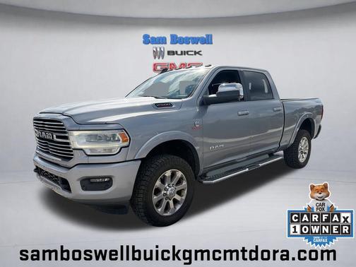 Billet Silver Metallic Clearcoat 2019 RAM 2500 Laramie Crew Cab 4x4 6'4' Box